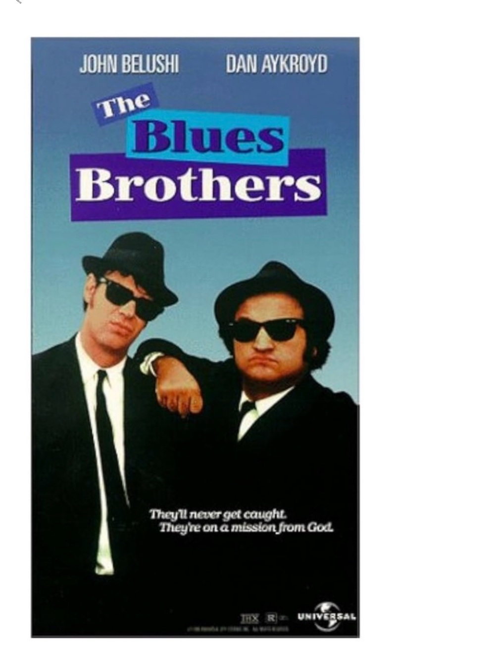 The Blues Brothers 1999 Sealed Special Ed VHS Tape Bonus Footage Belushi Aykroyd